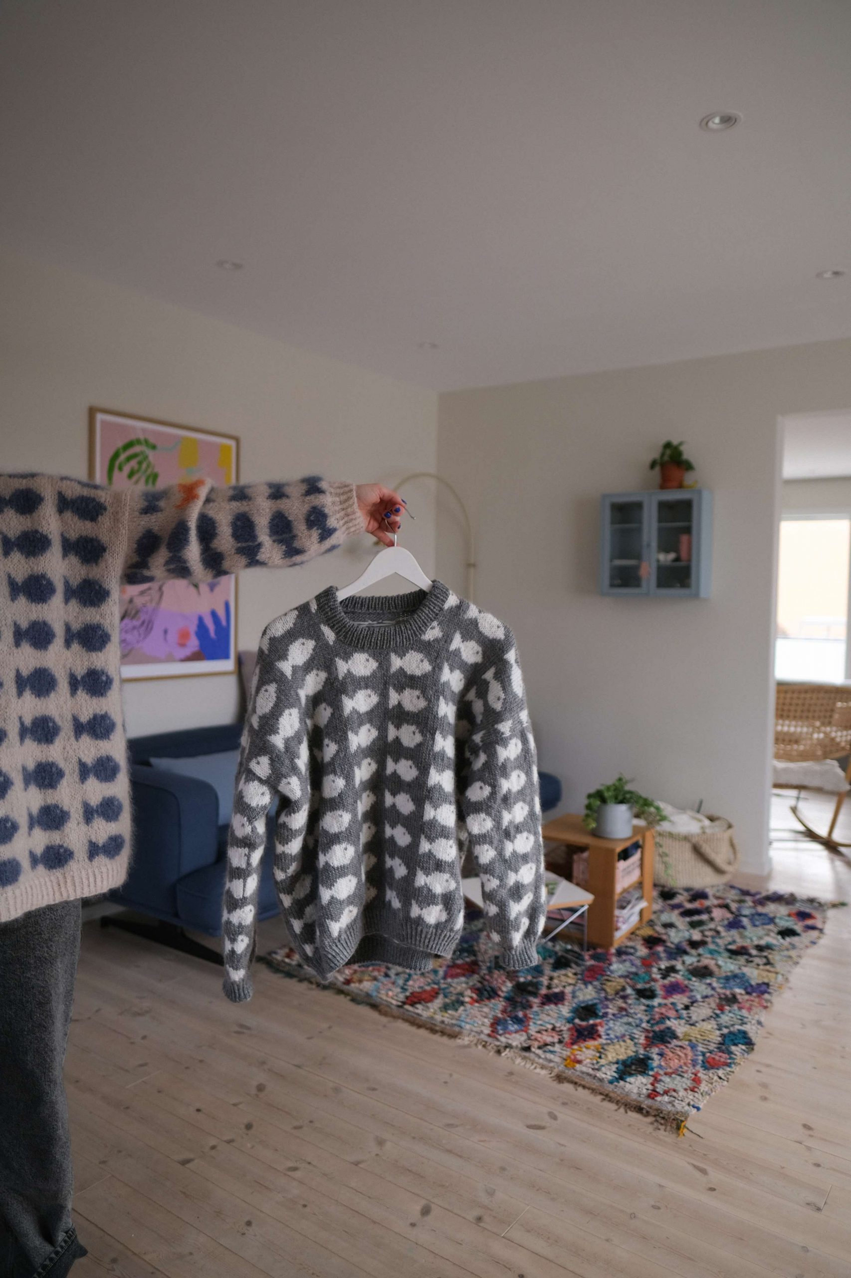 „Fishy Sweater“ – Mezgimo rinkinys (Moterims)