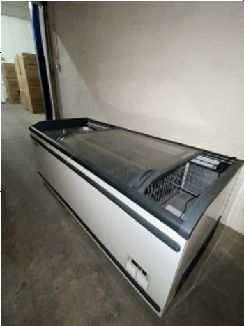 Wyspa chłodnicza AUCMA IHF-D2209P | Dwustronna wyspa sklepowa | Chłodziarka ekspozycyjna typu island