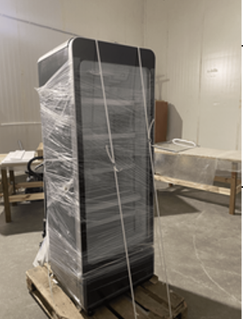 Lodówka sklepowa AUCMA SC-400HA – 400 L | 0–10 °C | R290 | Witryna sklepowa