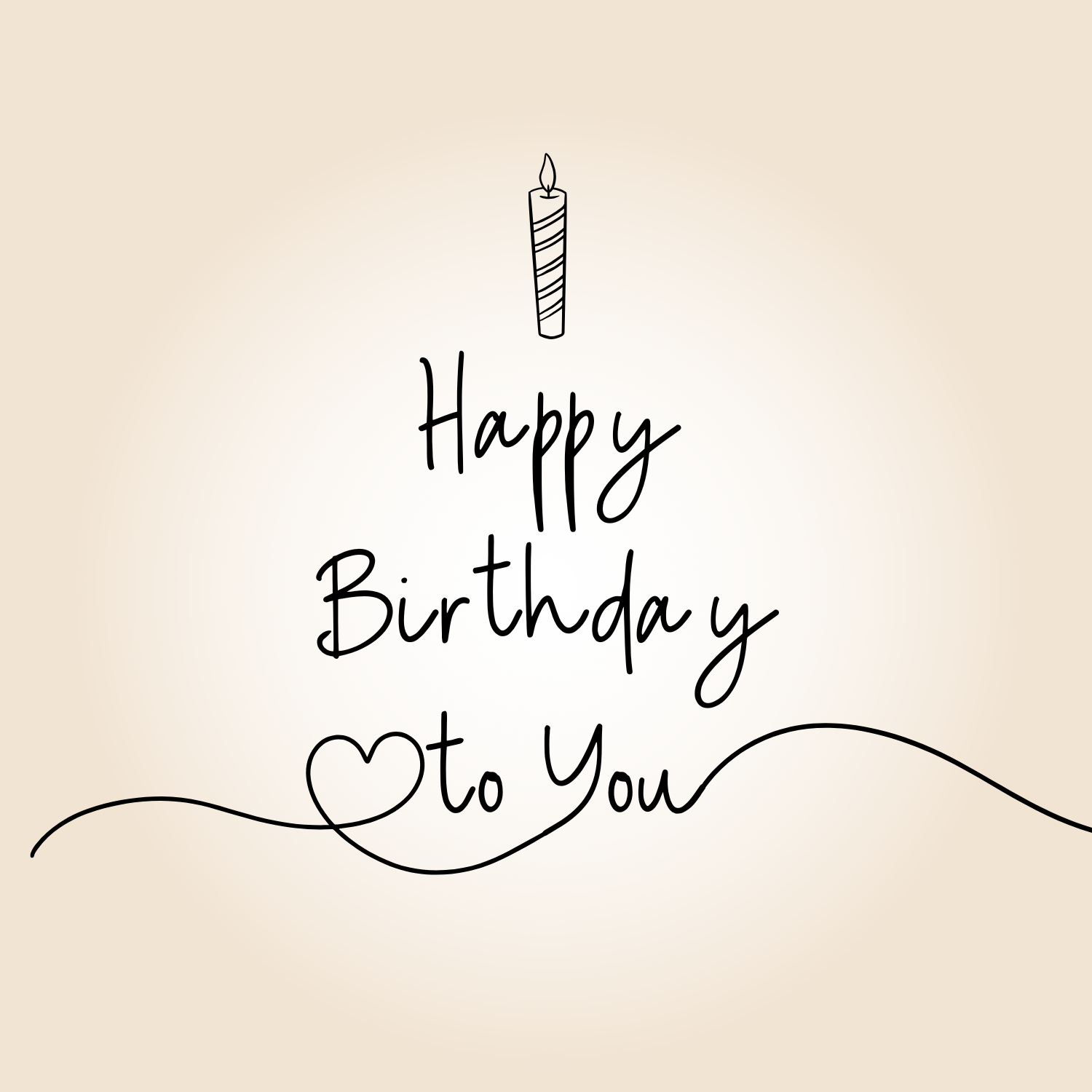 Happy Birthday Greeting Card