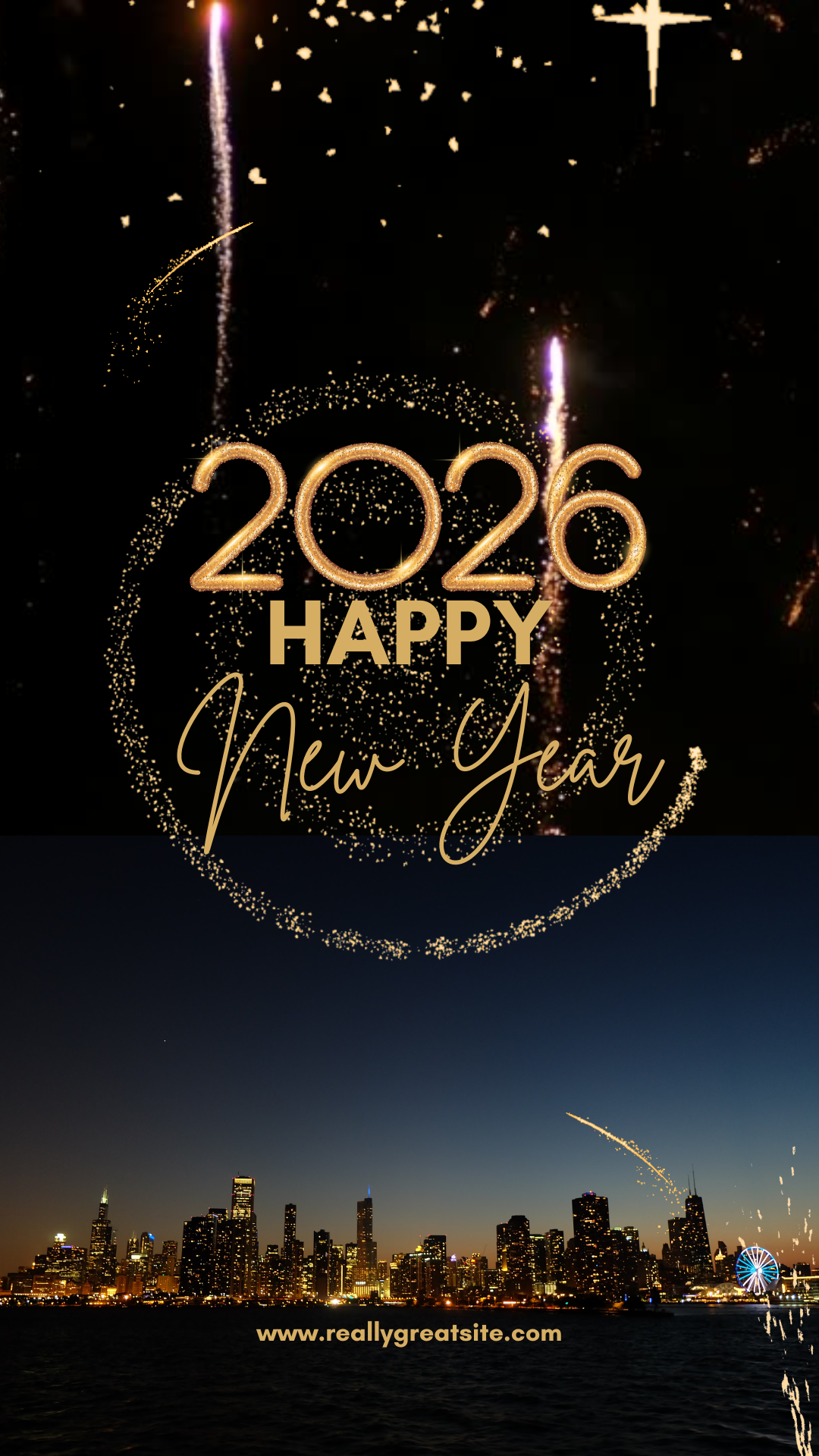 2026 New Year Celebration GIF