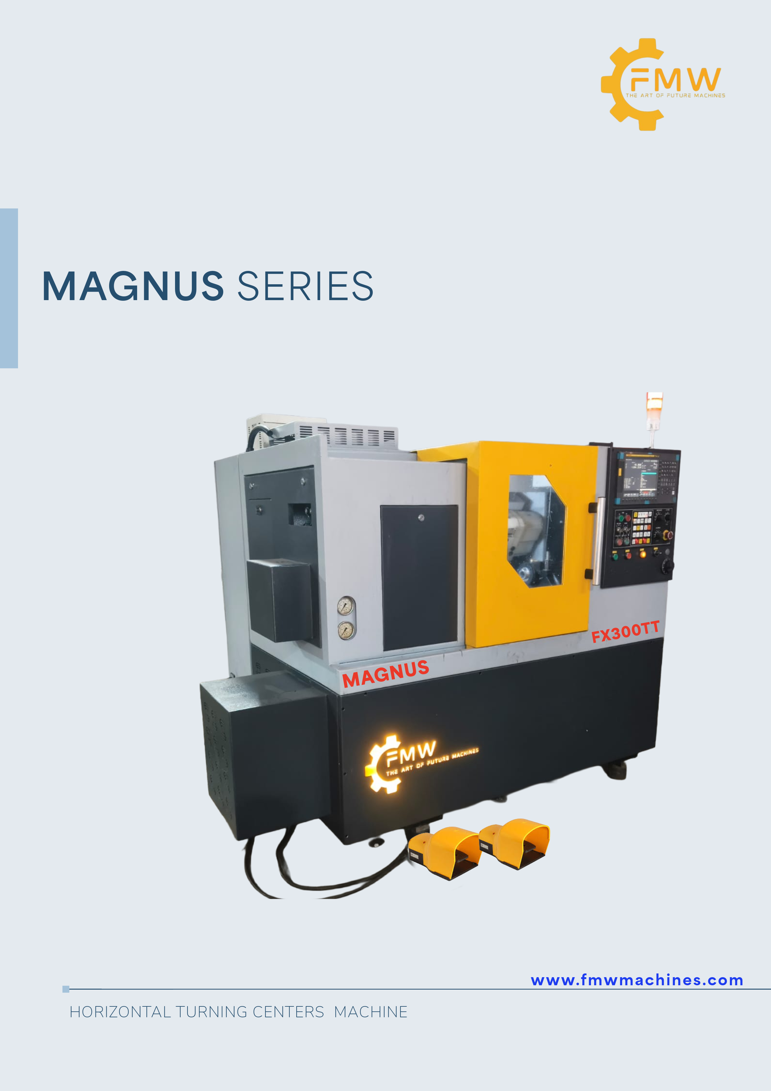 MAGNUS FX300TT/ FX400TT CNC Turning Center