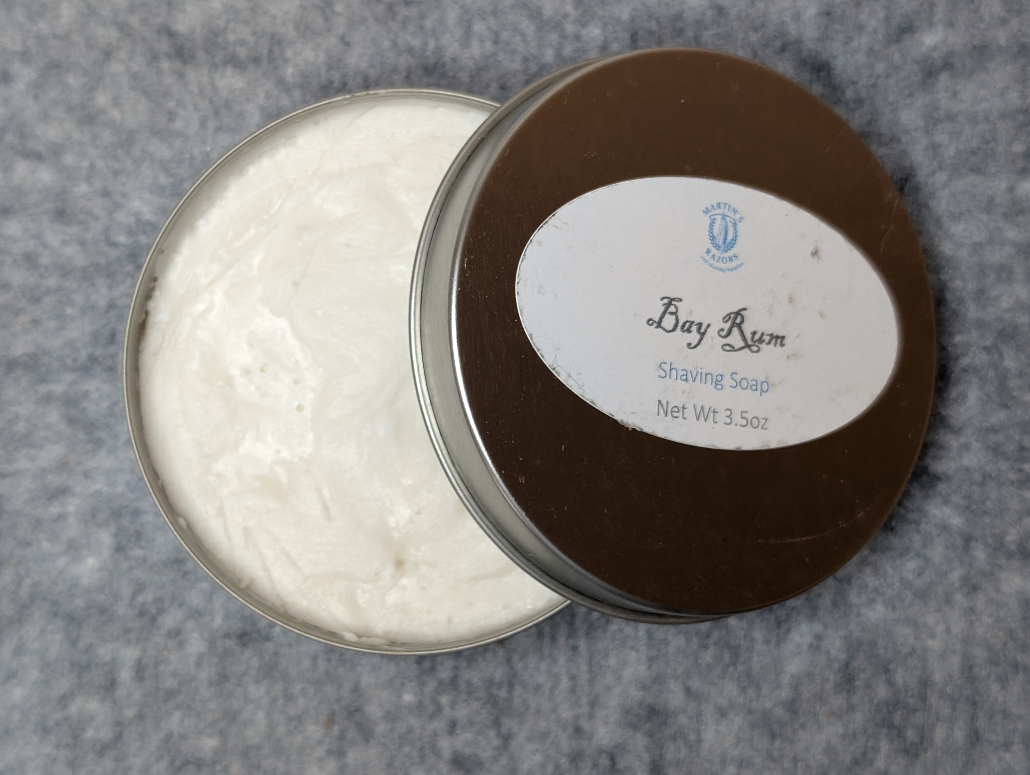 Bay Rum Scented Shaving Soap
