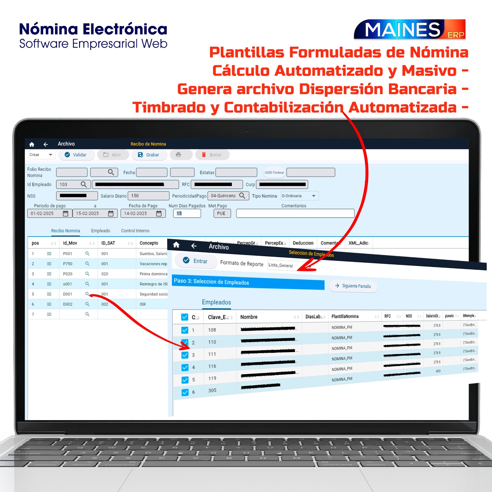 Nómina Electrónica Software Web