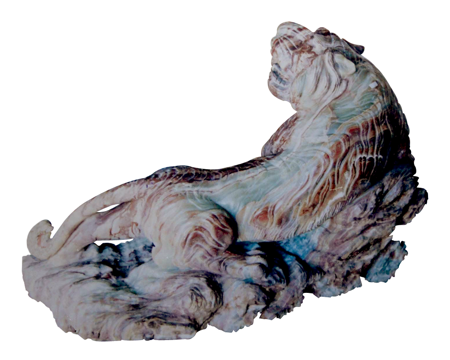 Handcrafted Tiger Statue