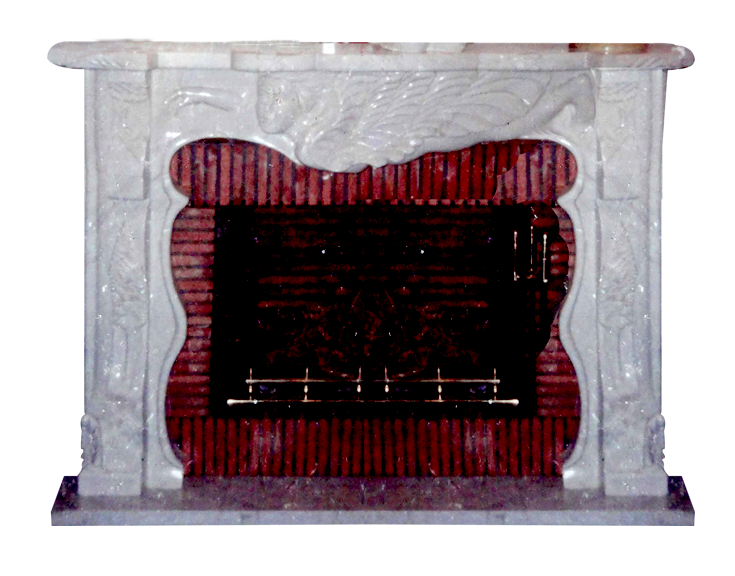 Decorative Marble Fireplace