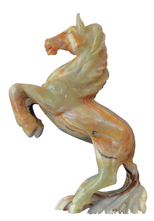 Onyx Horse Figurine
