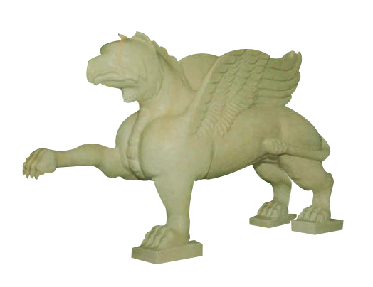 Winged Griffin Statue