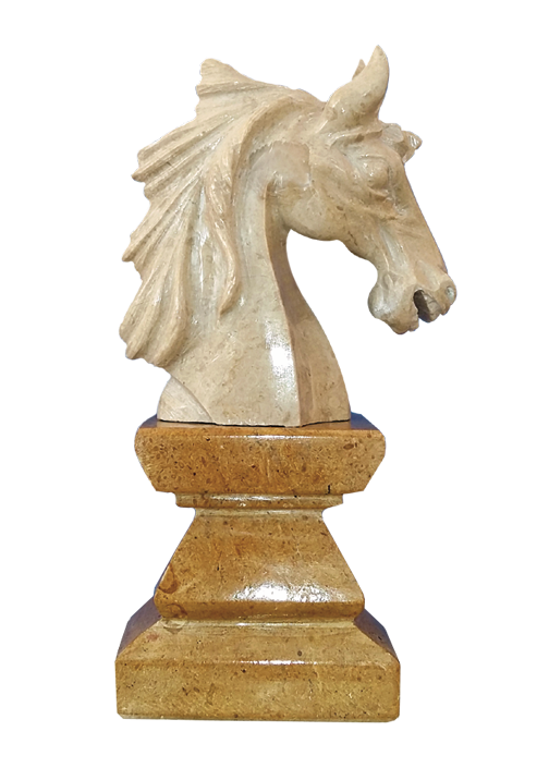 Marble Horse Chess Knight