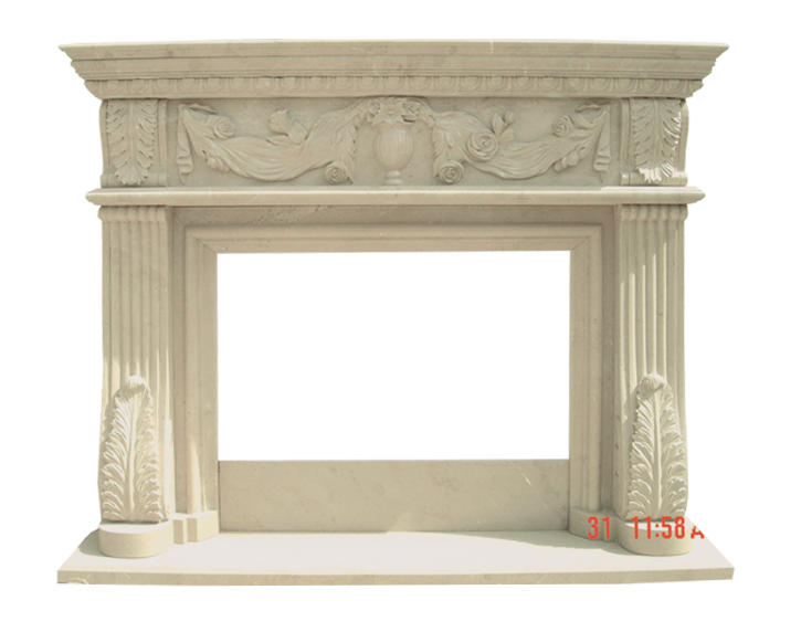 Classical Marble Fireplace Mantel