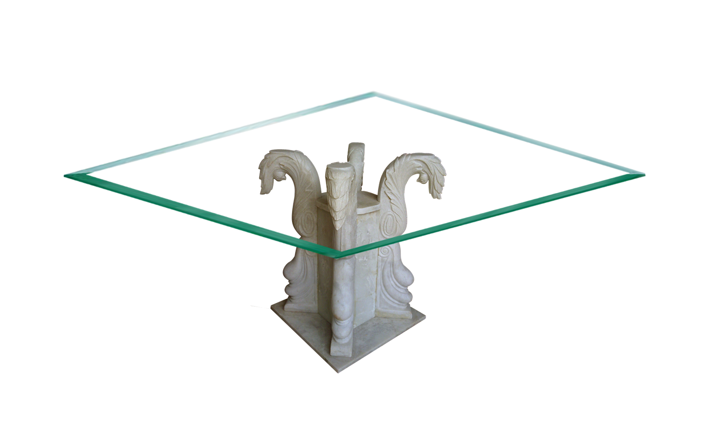 Glass Top Coffee Table