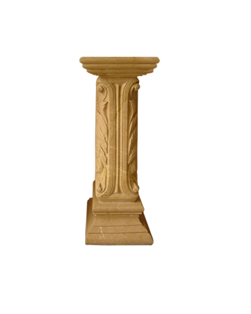 Decorative Roman-style pedestal