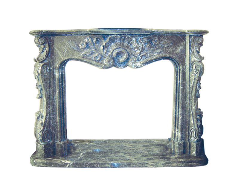 Antique Marble Fireplace Surround