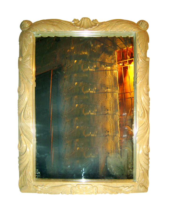 Antique Ornate Wall Mirror