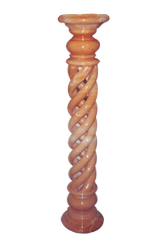 Marble Spiral Column
