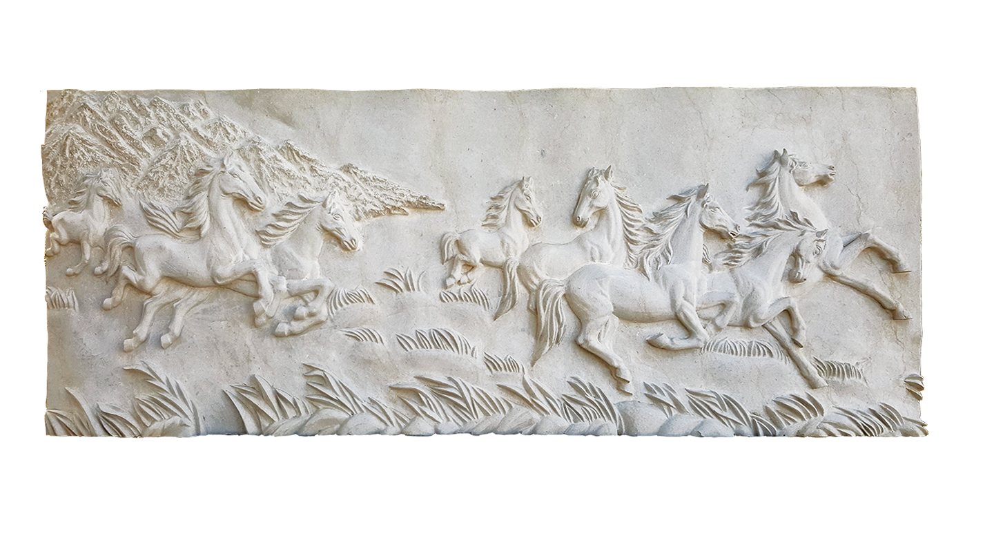 Marble Relief Art Panel