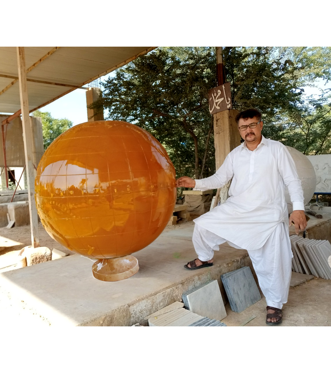 Large Decorative Globe