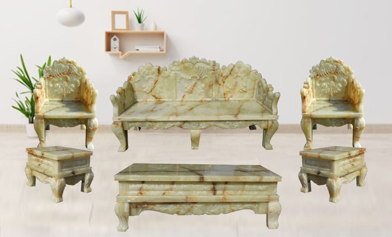 Marble Sofa Set