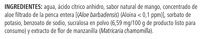 Herbal Aloe Concentrado sabor mango 1,892 L