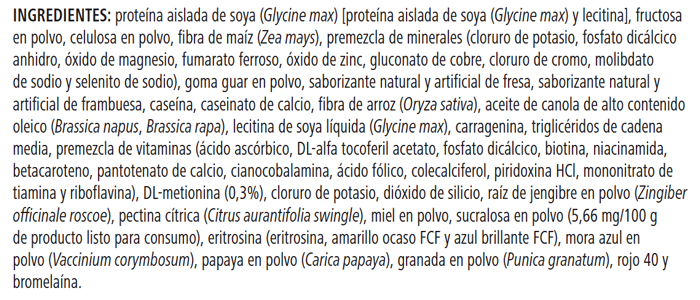 Herbalife® Número 1 Polvo para Preparar Batido sabor fresa 550 g