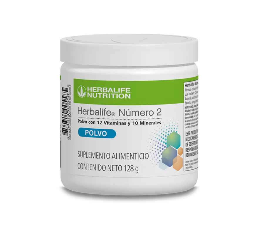 Herbalife® Número 2 Polvo con 12 vitaminas y 10 minerales