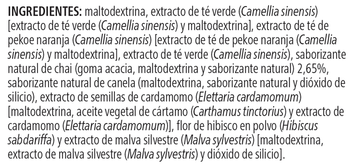 Thermojetics Concentrado de Hierbas - Chai