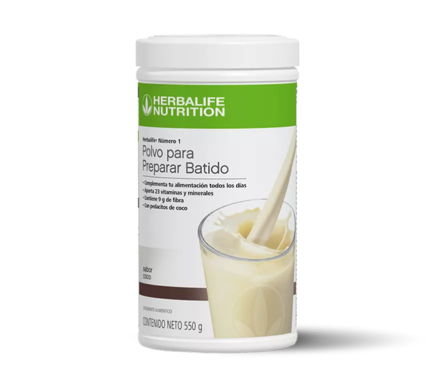 Herbalife® Número 1 Polvo para Preparar Batido sabor Coco 550 g