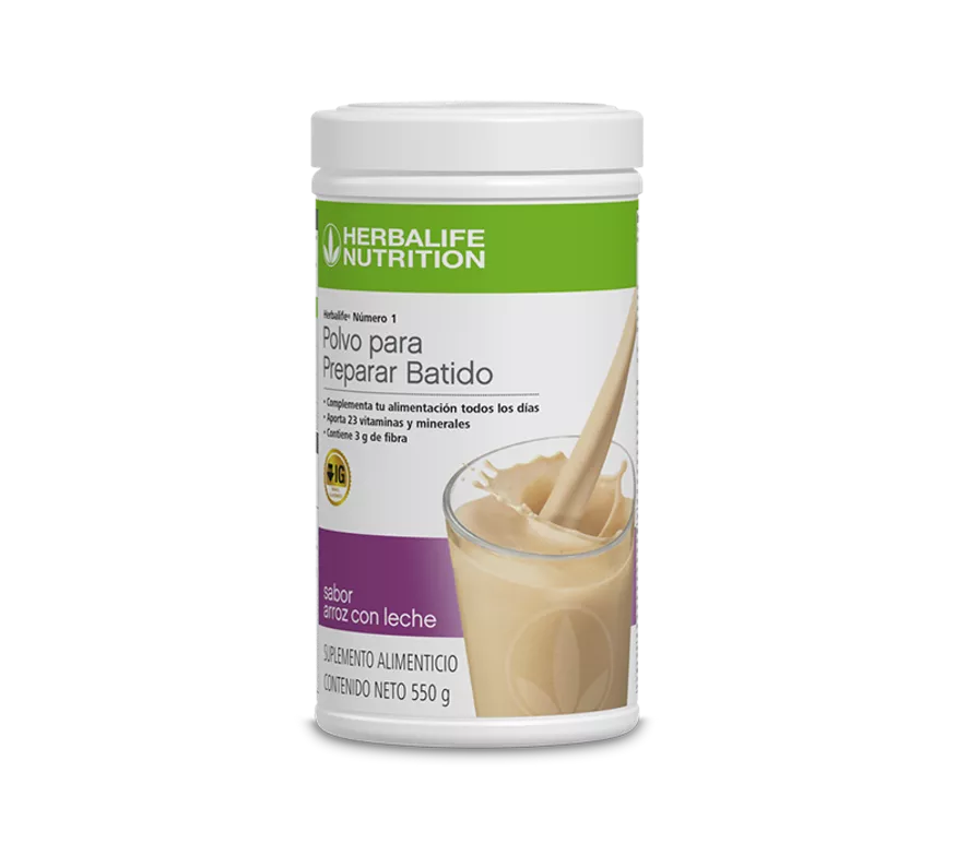 Herbalife® Número 1 Polvo para Preparar Batido sabor arroz con leche 550 g