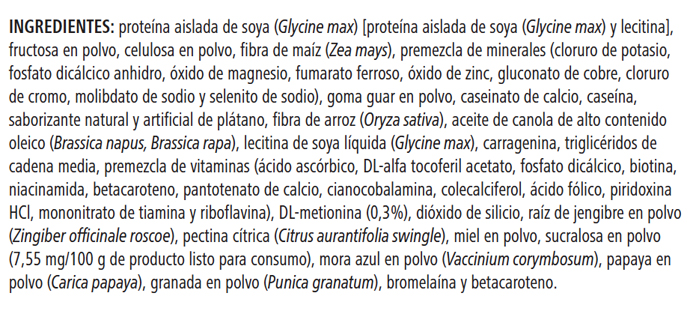 Herbalife® Número 1 Polvo para Preparar Batido sabor plátano 550 g