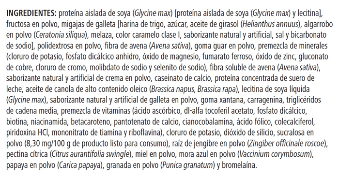 Herbalife® Número 1 Polvo para Preparar Batido sabor cookies & cream 550 g