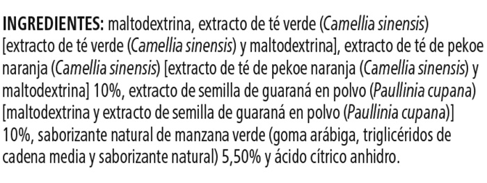 N-R-G Té - Manzana Verde