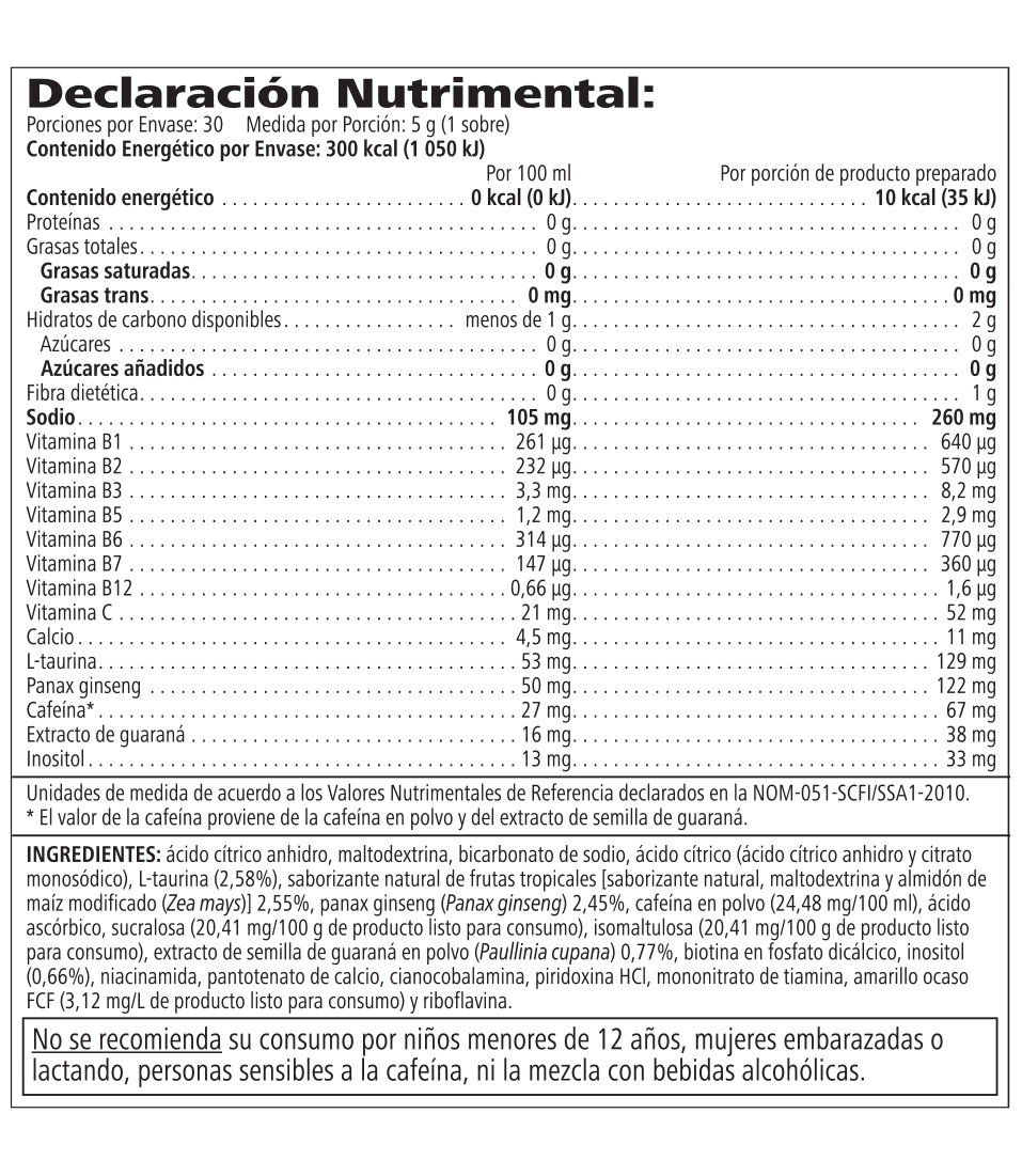 LIFTOFF® - Frutas Tropicales