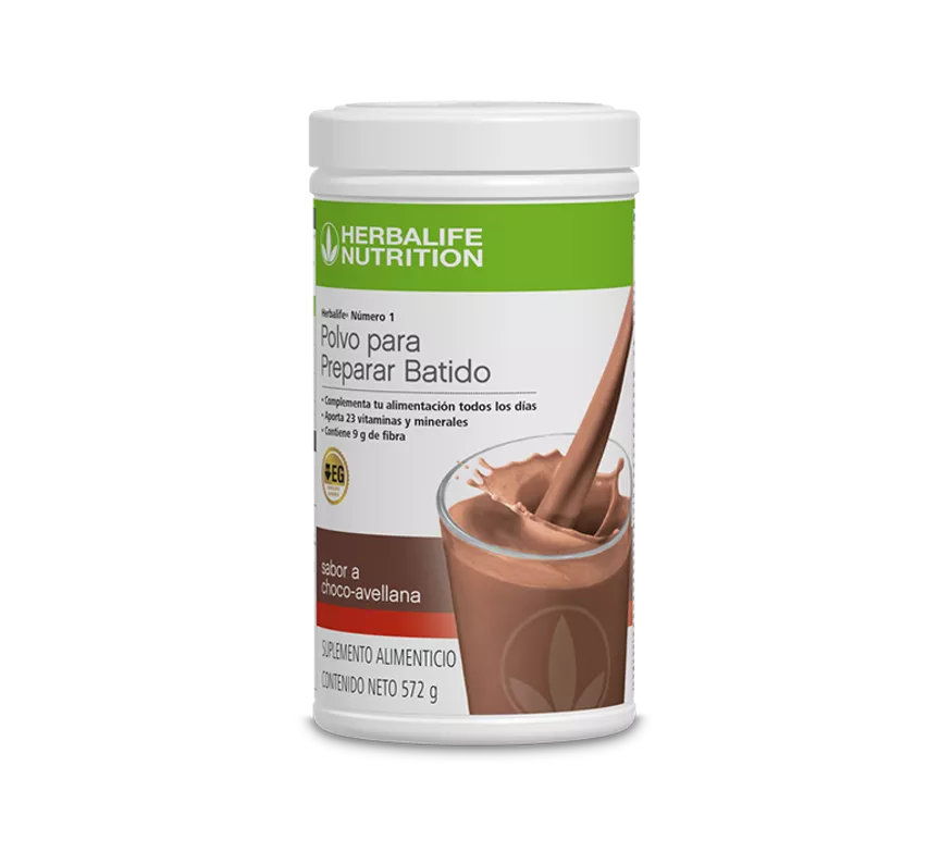 Herbalife® Número 1 Polvo para Preparar Batido sabor a choco-avellana 572 g
