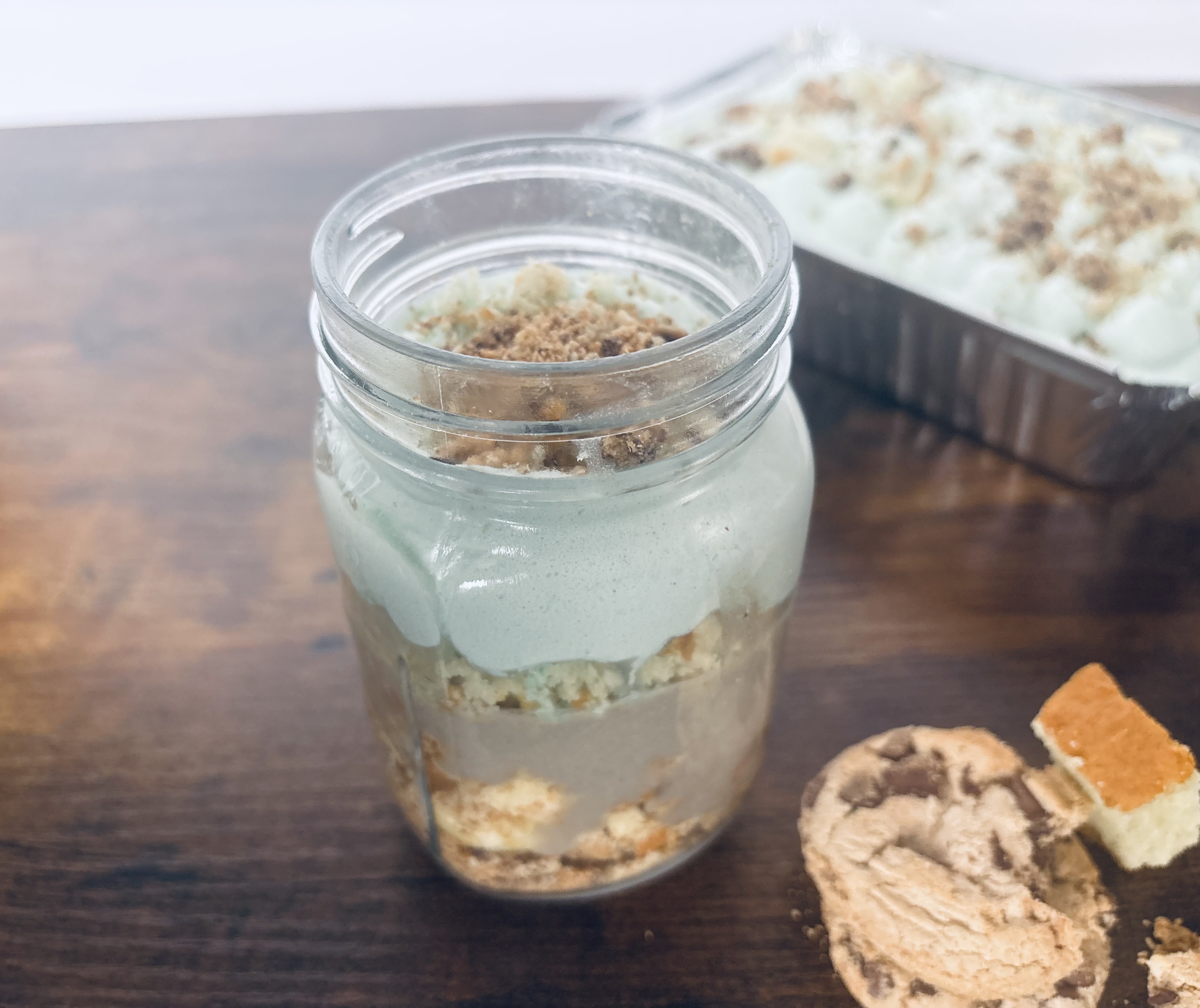 Cookie Monster Pudding