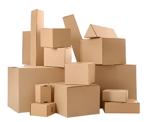 Assorted Cardboard Boxes