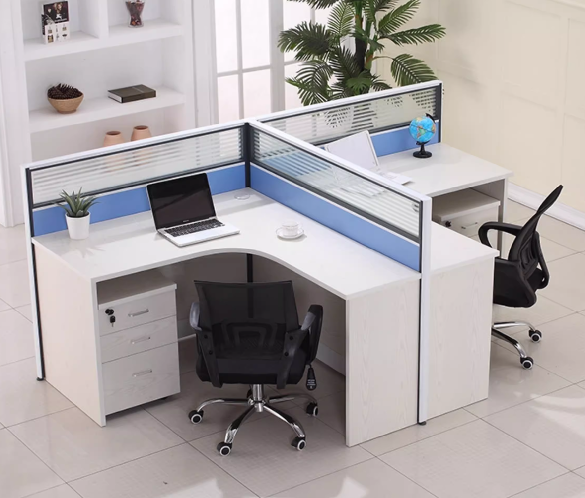 Modern Office Workstation Desk Set