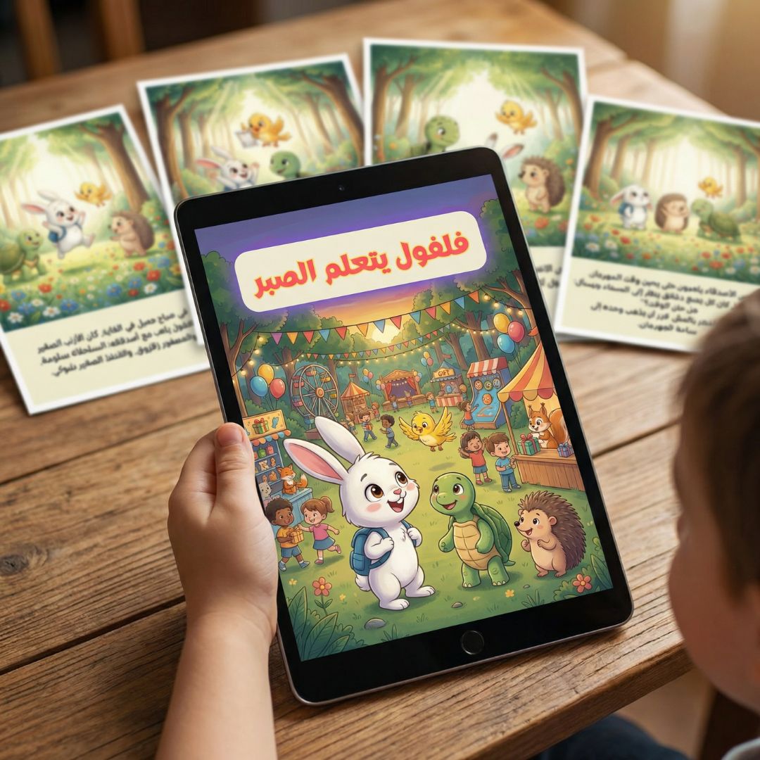 فلفول يتعلم الصبر 