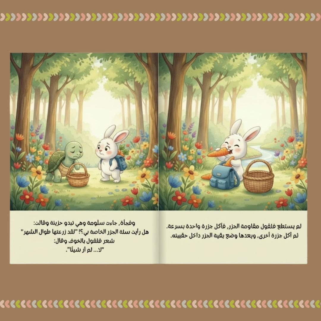 فلفول يتعلم الصدق