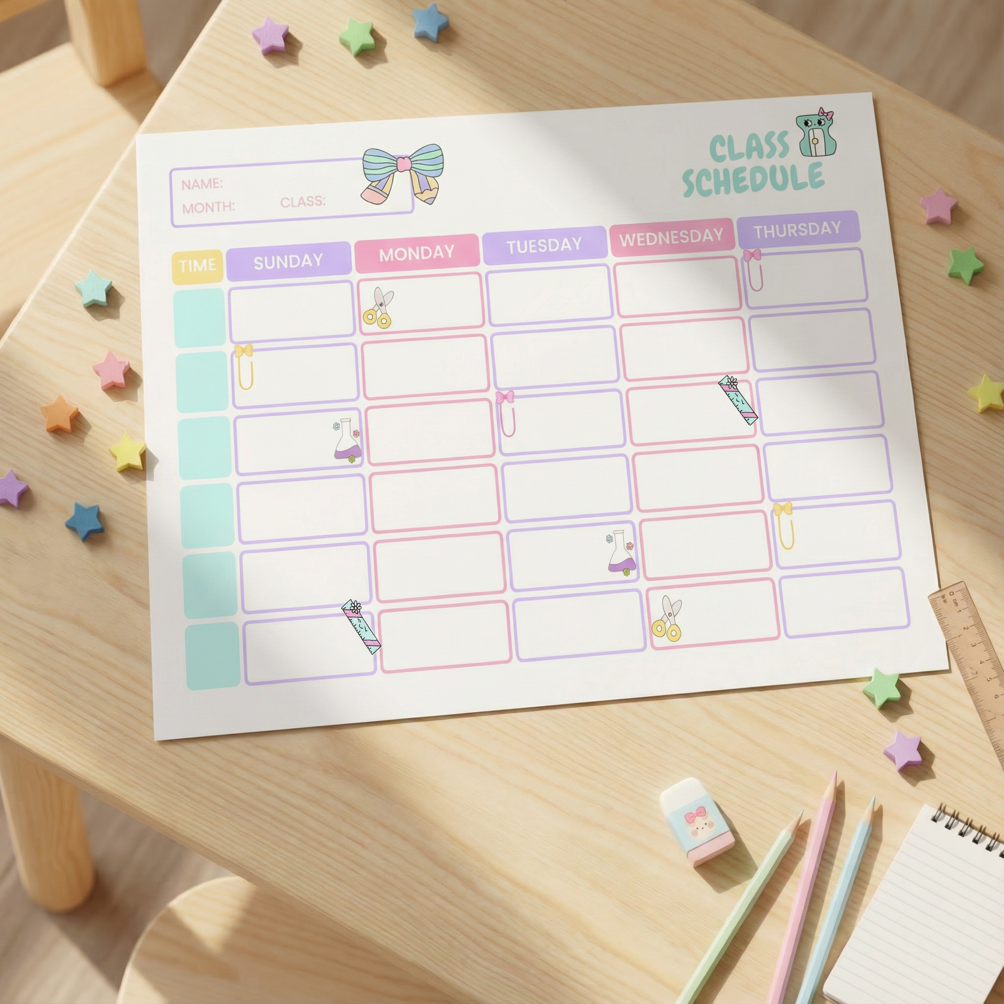 School Timetable 📚