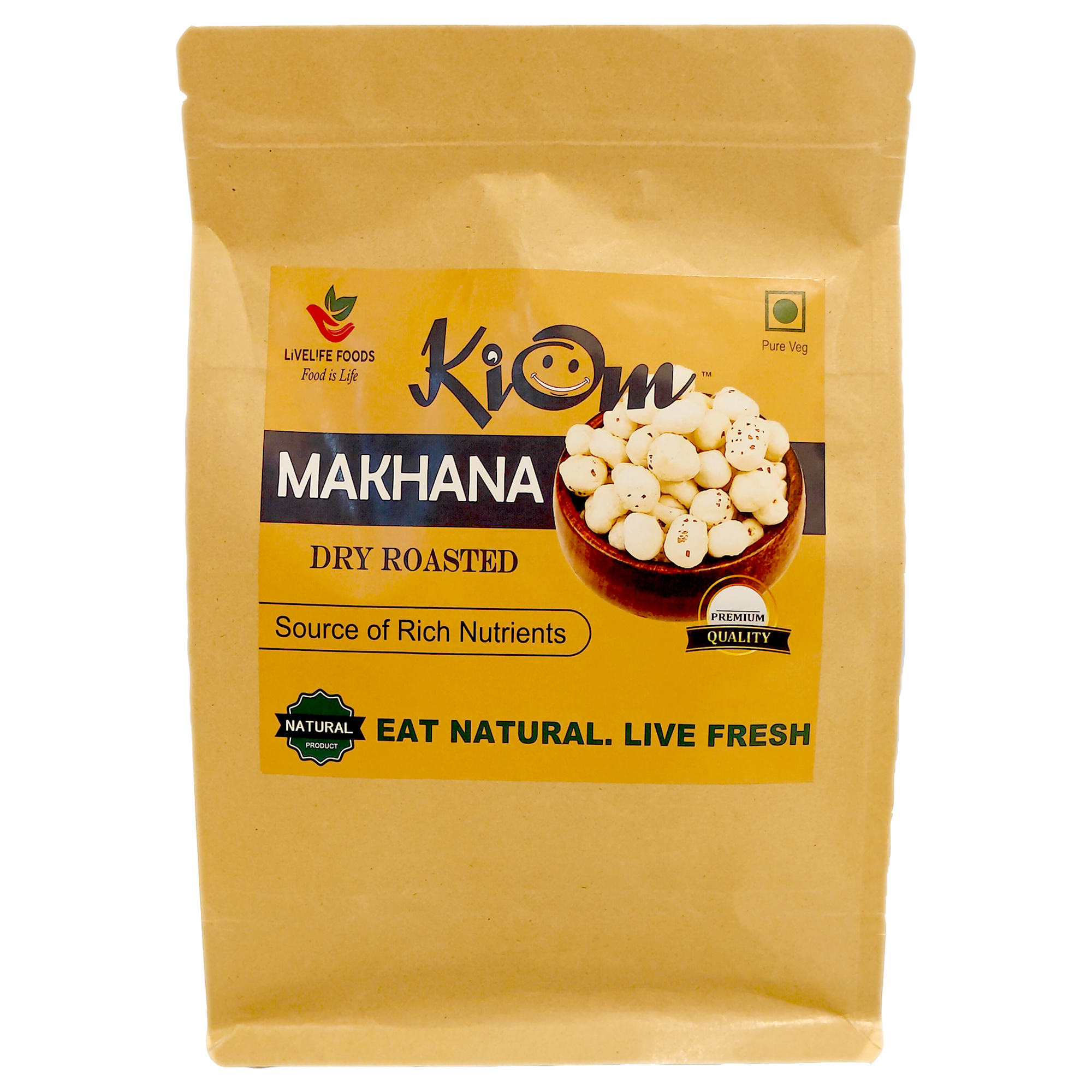 Kiom Dry Roasted Makhana