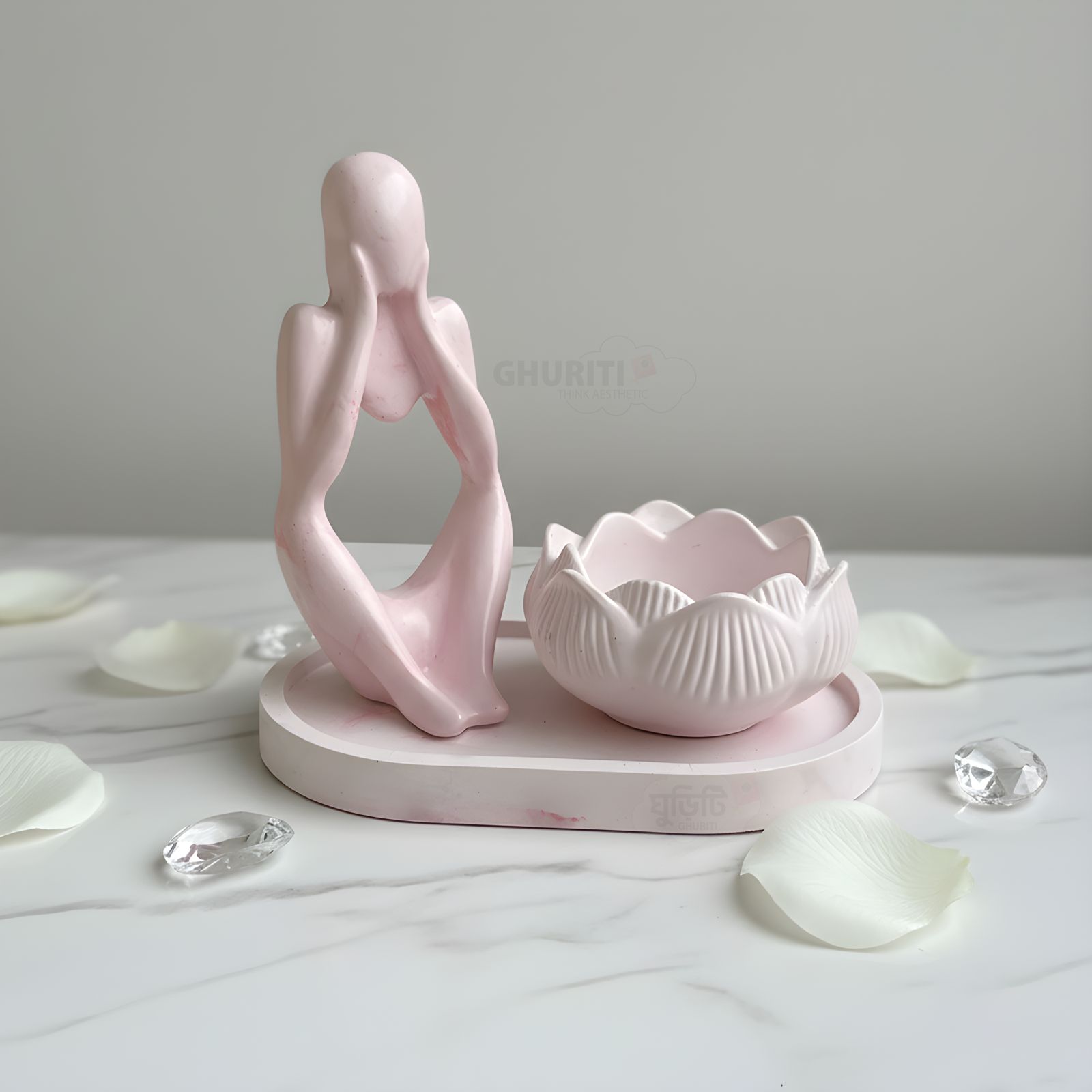 gypsum home decor set 3