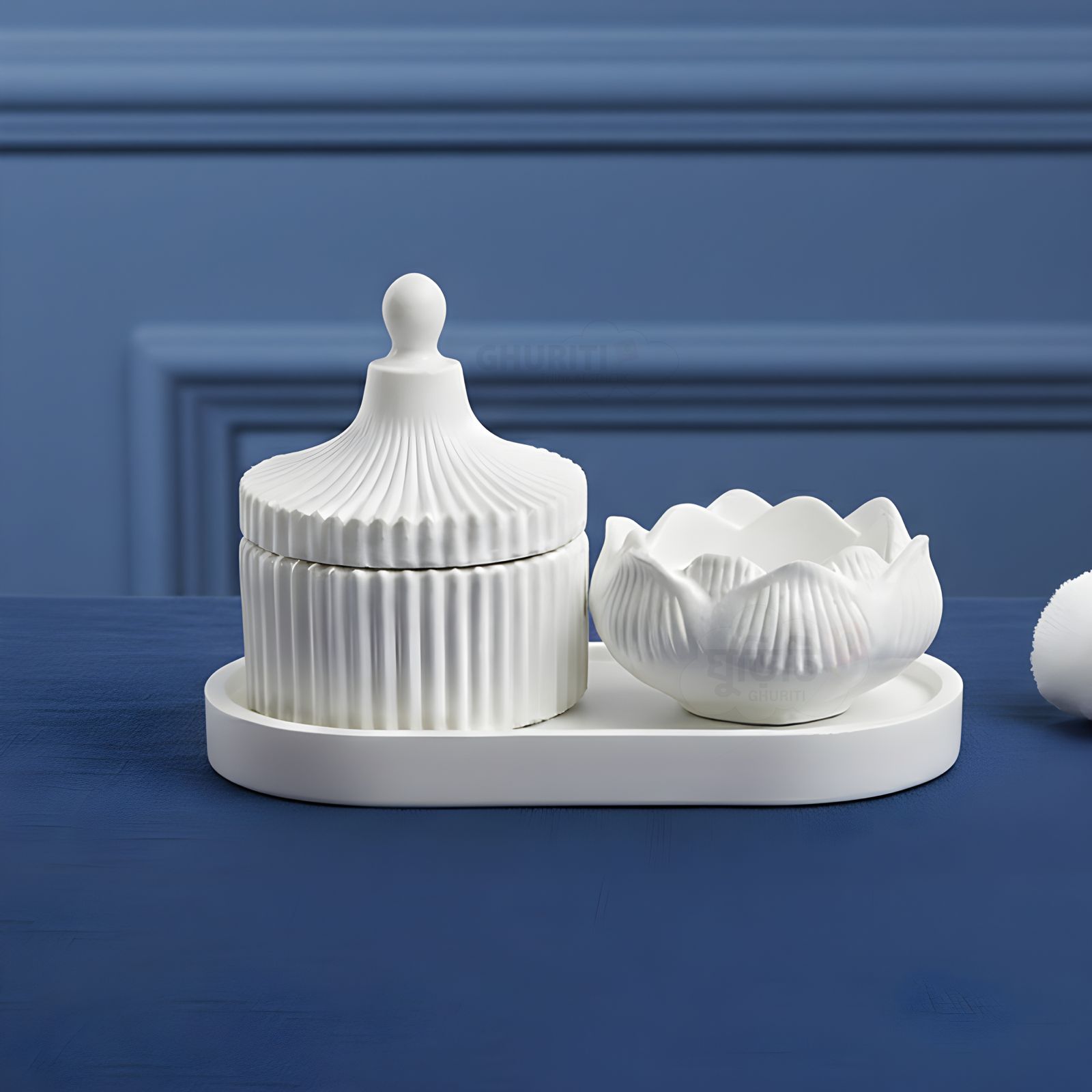 gypsum home decor set 4