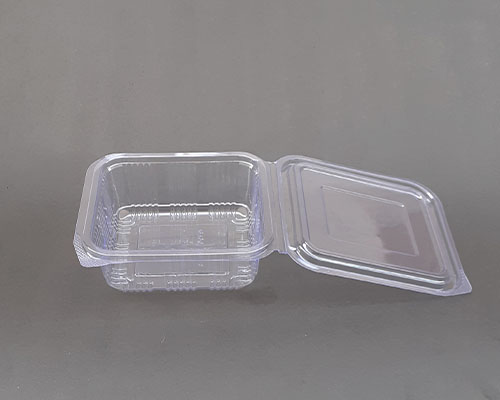 370 ml pet hinge box