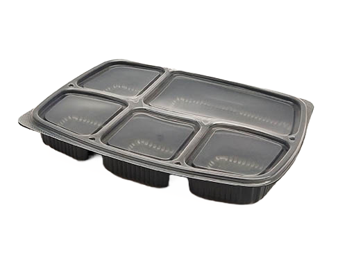 5cp meal tray black