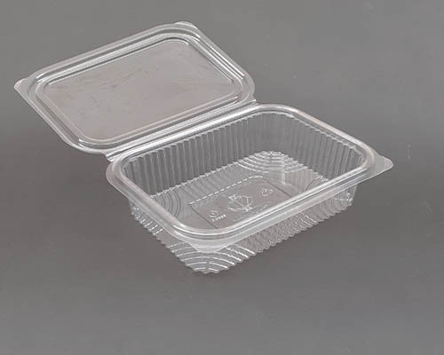 600 ml pet hinge box