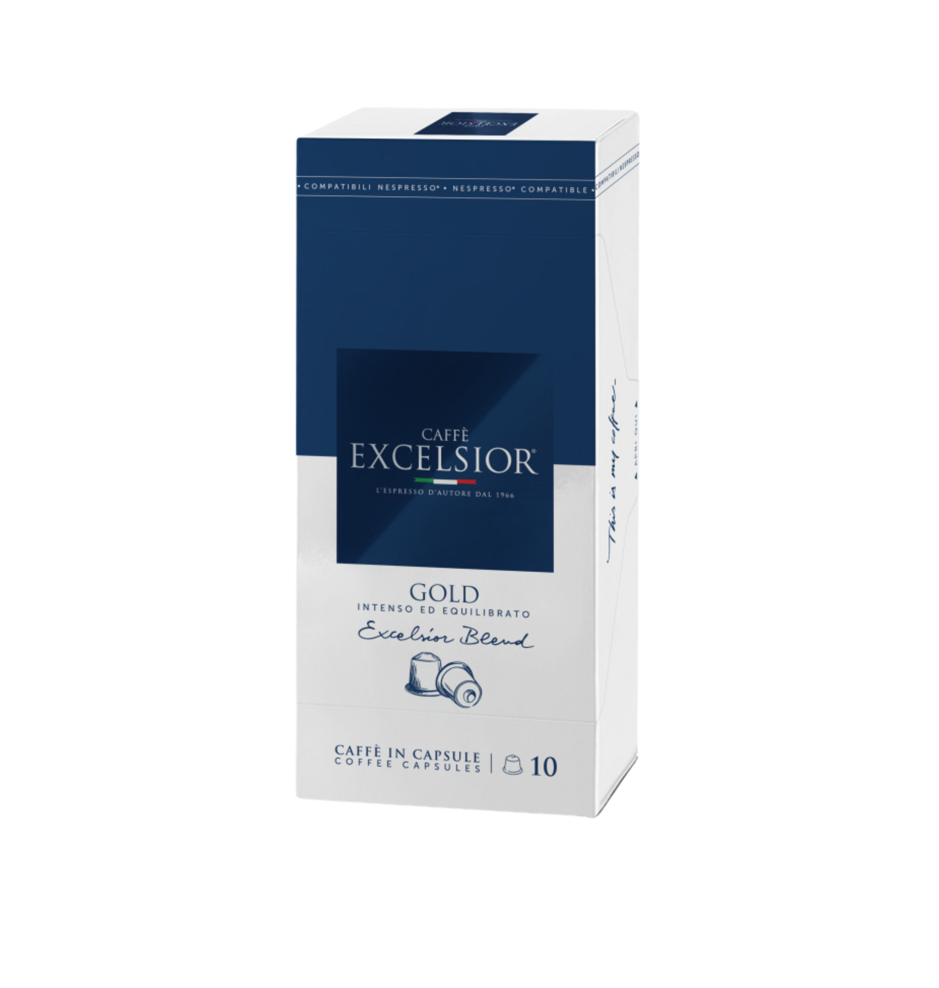 Caffe Excelsior Gold Coffee Capsules - 10 pieces