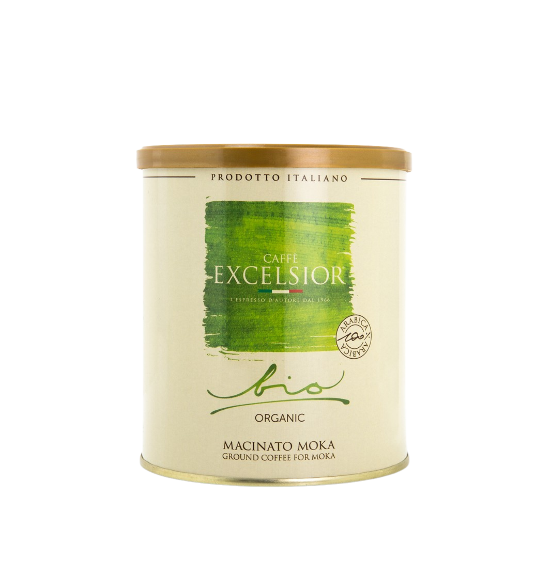 Caffè Excelsior Organic Ground Coffee for Moka