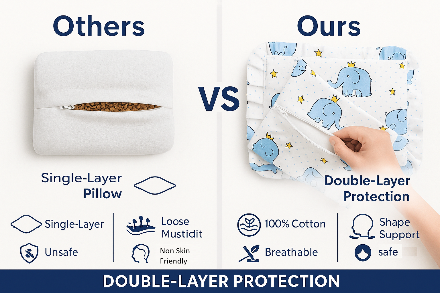 Baby Mustard Seed Pillow