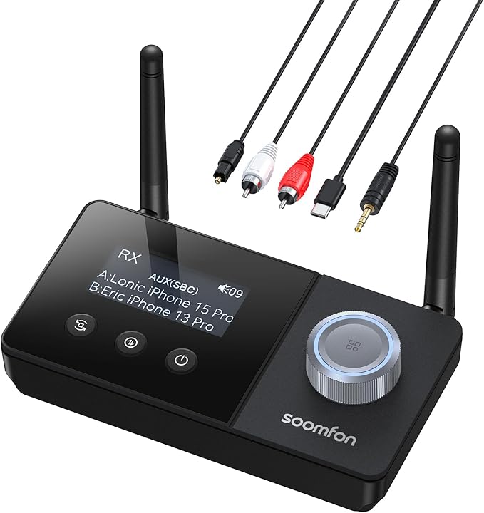 Transmissor bluetooth para colunas