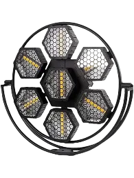 Luminária LED Hexagonal
